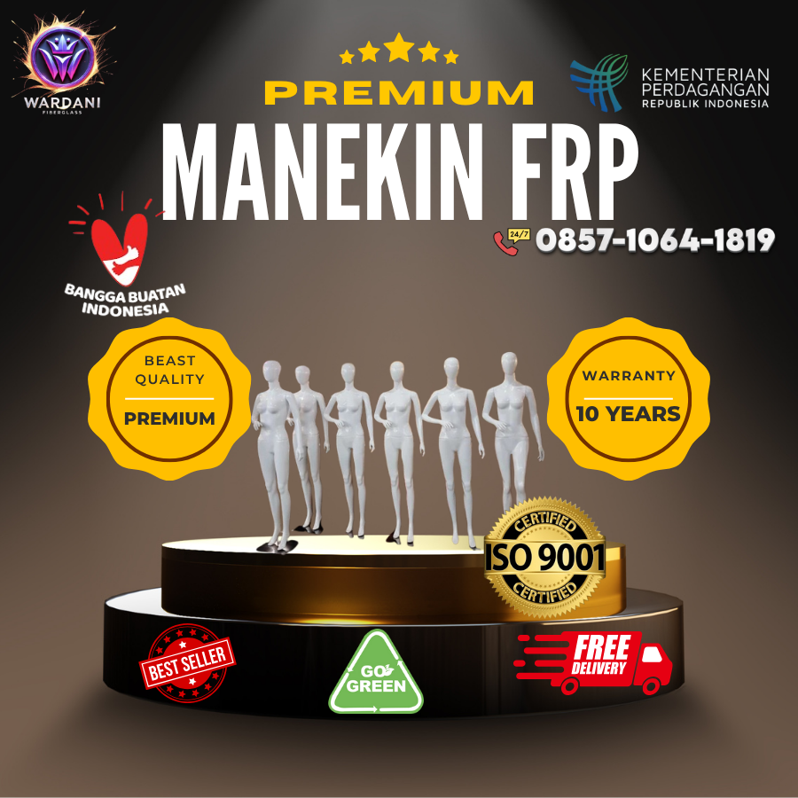 Manekin - Tangki Fiberglass FRP Berkualitas Industri dari PT Wardani Nusantara Fiberglass BIONUS®